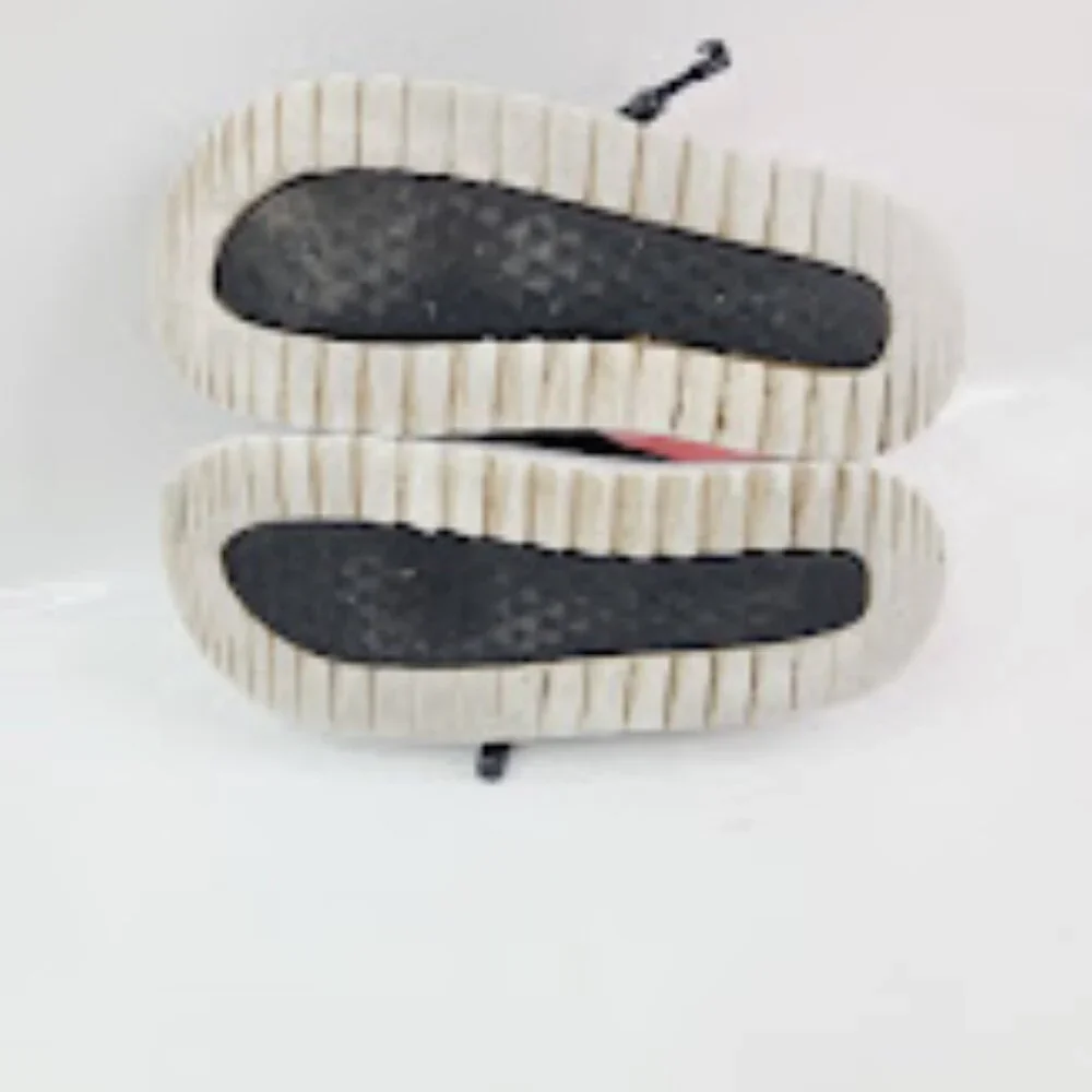 Nike Girl's Black White Asuna CW9707-002 Comfort‎ Slip-On Slide Sandal Size 6